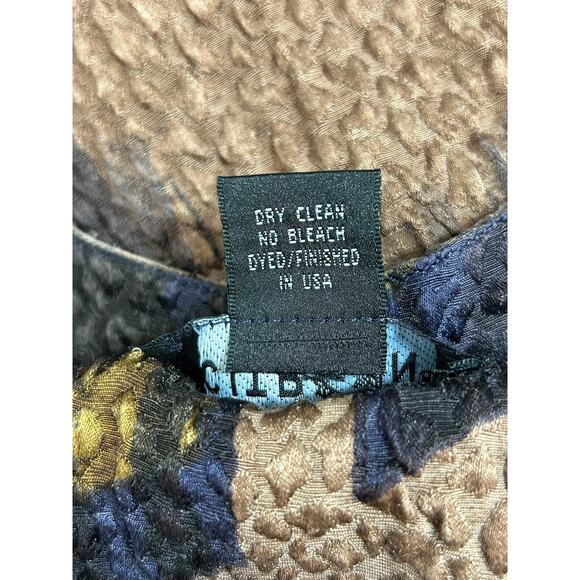 Citron Santa Monica 2 Button Blazer Size 2X Abstract Multicolor Textured Jacket - Picture 8 of 11